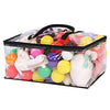 Sac de rangement transparent pour jouets