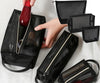 Trousse de toilette transparente chic