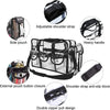 Sac à main transparent multi-poches élégant