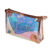 Pochette holographique transparente fashion