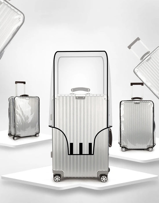 Protection valise transparente premium grande capacité