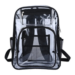 Acheter Sac à dos transparent rouge fashion - TransparenceSac.com