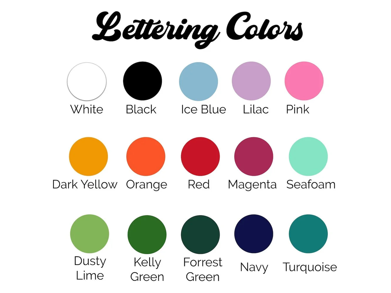 Trousse transparente fun et colorée