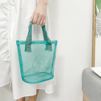 Sac Shopping Transparent Good Luck Fashion - modèle Green small - TransparenceSac.com