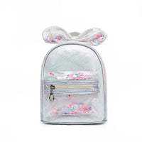 Sac à dos transparent licorne pailleté enfants - modèle WHITE - TransparenceSac.com