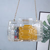 Sac à main transparent chic avant-garde