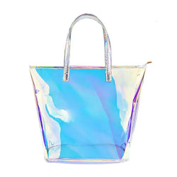 Acheter Sac à main transparent holographique mode - TransparenceSac.com
