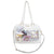 Sac bandoulière transparent mode pratique - modèle White - TransparenceSac.com