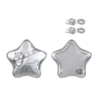 Sac bandoulière étoile denim tendance mode - modèle Silver - TransparenceSac.com