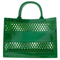 Sac shopping transparent jaune élégant - TransparenceSac.com
