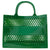 Sac de plage transparent tendance blanc - modèle green - TransparenceSac.com