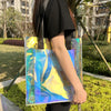 Sac de shopping holographique tendance mode