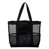 Sac de plage transparent avec pochettes multiples - TransparenceSac.com