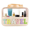 Trousse voyage transparente fashion colorée pratique
