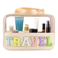 Trousse voyage transparente fashion colorée pratique - TransparenceSac.com