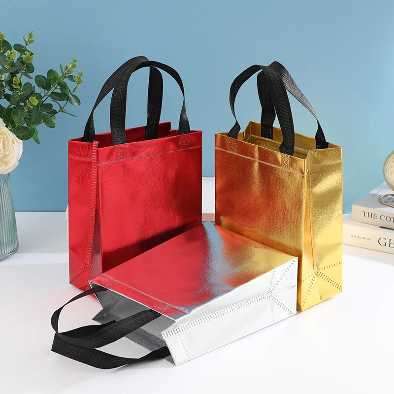 Sacs de Shopping Métallisés Tendance