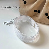 Pochette transparente pratique pour accessoires tech - modèle Blanc - TransparenceSac.com