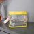 Trousse de Voyage Transparente Fashion - modèle Yellow - TransparenceSac.com