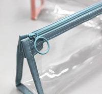 Trousse de maquillage transparente fashion