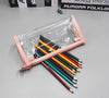 Trousse de maquillage transparente fashion