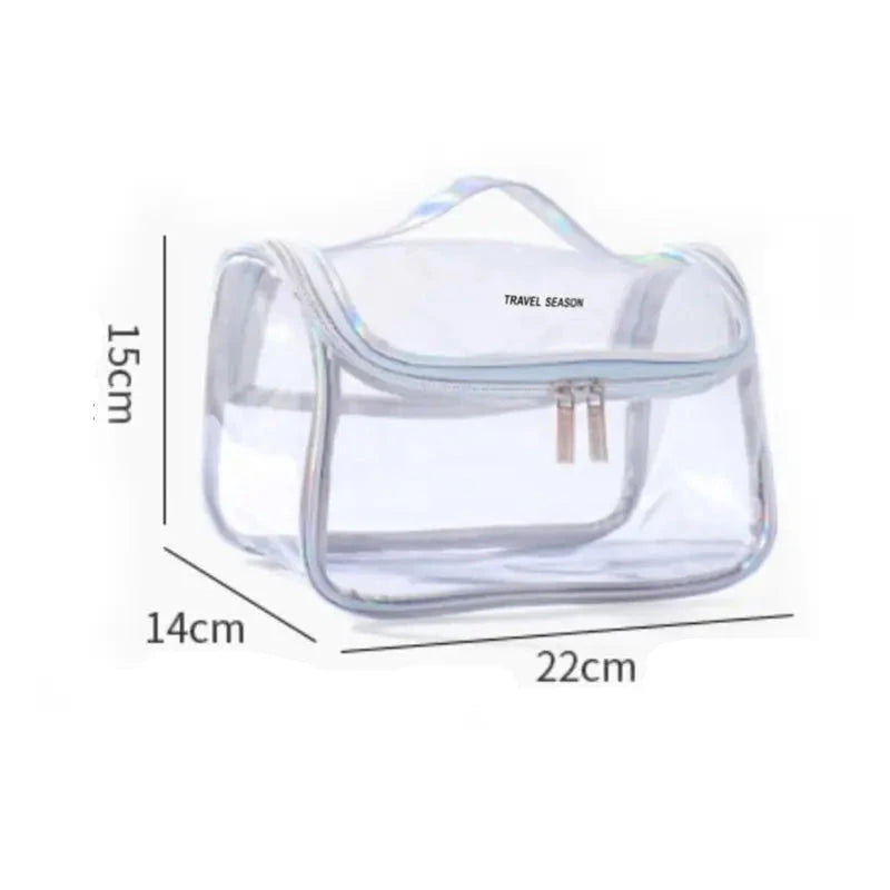 Trousse transparente voyage fashion chic