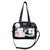 Sac bandoulière transparent mode pratique - modèle Black - TransparenceSac.com