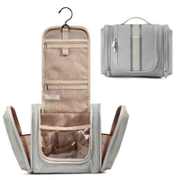 Trousse de voyage pratique suspendue - modèle Dark Gray / L - TransparenceSac.com