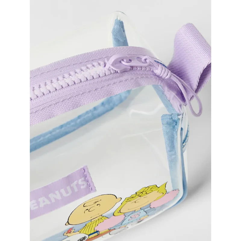 Trousse transparente Peanuts multicolore enfant mode