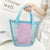 Sac Shopping Transparent Good Luck Fashion - modèle Blue big - TransparenceSac.com