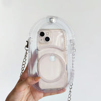 Trousse transparente mode enfant avec porte clés - modèle Transparent - TransparenceSac.com