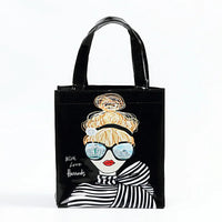 Sac à main transparent fashion chic A DIVISER - modèle Small size 12 - TransparenceSac.com