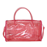Sac de sport transparent rose élégant - TransparenceSac.com