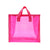 Sac de Plage Transparent Estival - modèle Pink - TransparenceSac.com