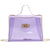 Sac a main transparent fashion orange élégant - modèle Purple - TransparenceSac.com