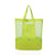 Sac shopping transparent et noir élégant - modèle Green - TransparenceSac.com