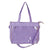 Sac Bandoulière Transparent Style École Fashion - modèle Purple - TransparenceSac.com