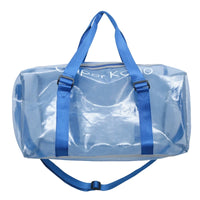 Sac de sport transparent tendance fluore - modèle Blue - TransparenceSac.com