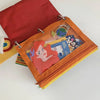 Pochette transparente arc-en-ciel fashion