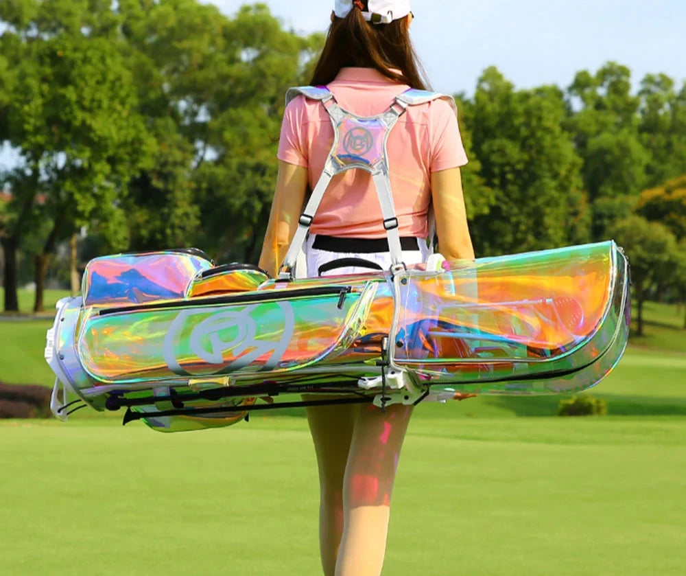 Sac de sport transparent holographique fashion