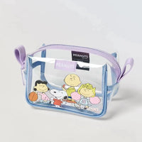 Trousse transparente Peanuts multicolore enfant mode - TransparenceSac.com