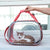 Sac de transport transparent pour animaux - modèle Pink / 40x30x30cm - TransparenceSac.com