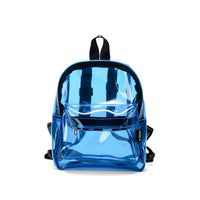 Sac à dos transparent rose fashion - modèle D / S - TransparenceSac.com