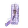 Sac bandoulière transparent motifs kawaii violets