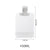 Flacon de voyage 100ml transparent - modèle 50ml - TransparenceSac.com