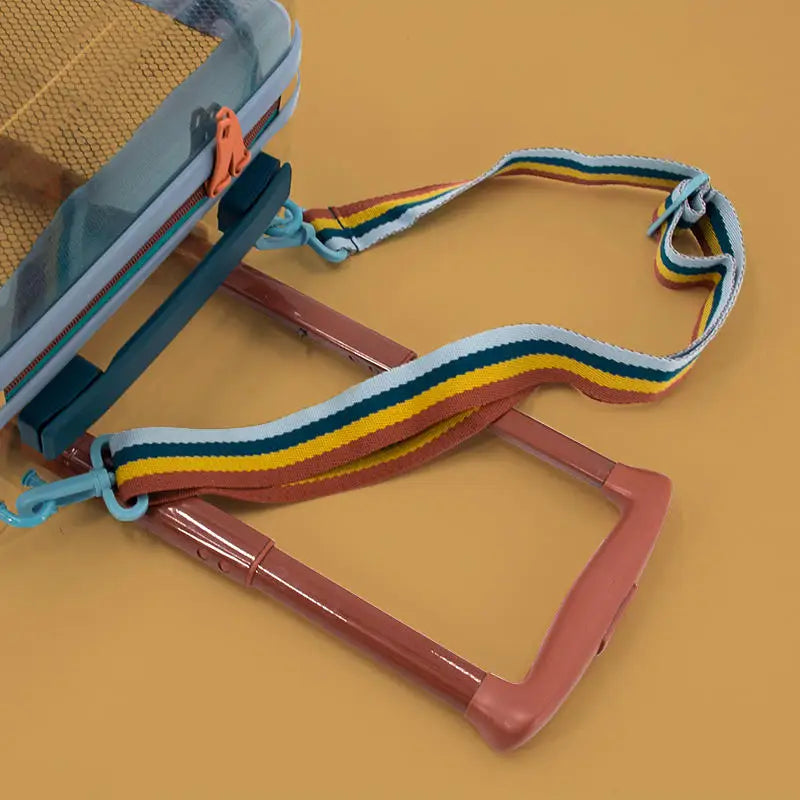 Valise cabine transparente pratique et tendance