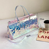 Sac de voyage holographique moderne - modèle A 43cmX17cmX23cm - TransparenceSac.com