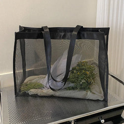 Acheter Sac shopping transparent mode élégant - LeSacTransparent.fr