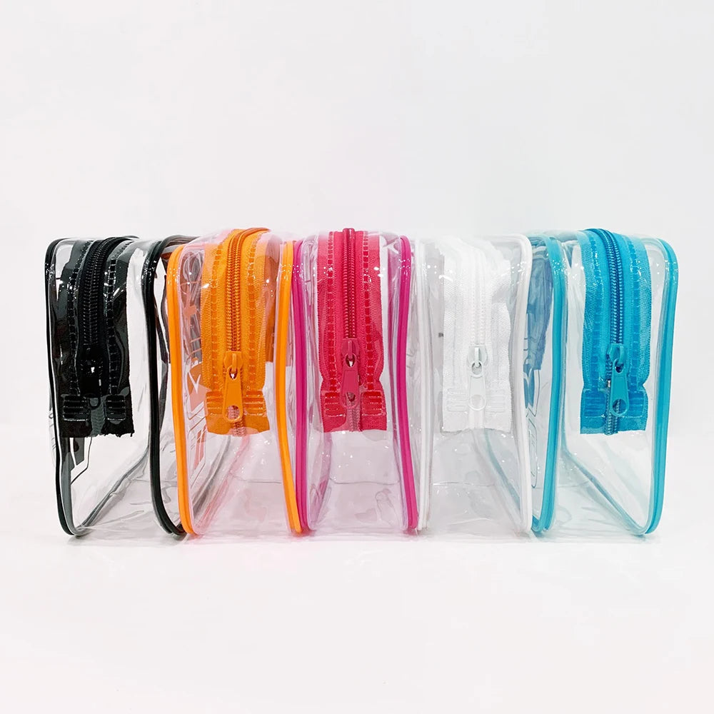 Pochette voyage transparent mode étanche pratique