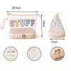 Pochette transparente tendance pour accessoires