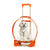 Transporteur Transparent pour Animaux de Compagnie - modèle Orange - TransparenceSac.com